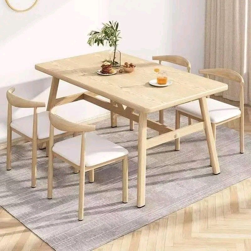 Dining table w/chairs (Category: Tables & Sets) located in Manila. Submitted by jashopp (Listing ID 1452951597, Image 1). Description: 2 seater p2400 4 seater p3,100 6 seater p3,950 direct bodega‼️ Brand New ‼️ Same day delivery via lalamove shoulder buyer DF ✅ Cod / gcash payment Location: binondo manila.