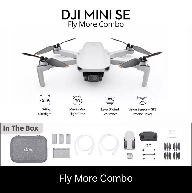 DJI Mini SE Fly More Combo (Only 3.3 Hours Flight Time) + Case & Accessories (Category: Drones) located in San Pedro. Submitted by lisarisari (Listing ID 1452902871, Image 2). Description: Selling my DJI Mini SE Fly More Combo drone. Perfect for beginners or anyone looking for an affordable, stable drone. I originally bought the Fly More Combo brand new for ₱28,000, and purchased the extra accessories separately. Selling everything now for a huge