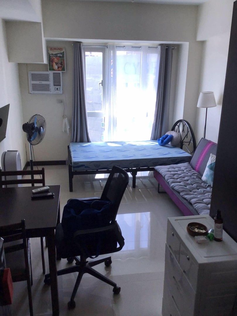 For rent Axis Residences (Category: Apartments & Condos) located in Manila. Submitted by itsmejorgy14 (Listing ID 1453045401, Image 2). Description: Studio type for rent Axis Residences Tower B one month advance and two months deposits.