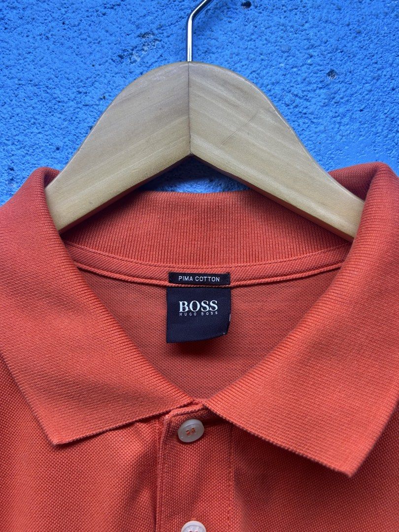 Hugo boss (Category: Activewear) located in Quezon City. Submitted by thriftxgoods (Listing ID 1452969393, Image 2). Description: Forsale Hugo boss poloshirt Size large 23x31 Likenew Authentic 850 DM ME .