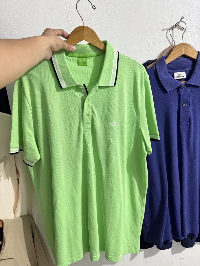 Hugo boss polo shirt (Category: Tshirts & Polo Shirts ) located in Daraga. Submitted by casualthread (Listing ID 1452957218, Image 1). Description: Authentic No issue Like new 23.5x32 Xl.