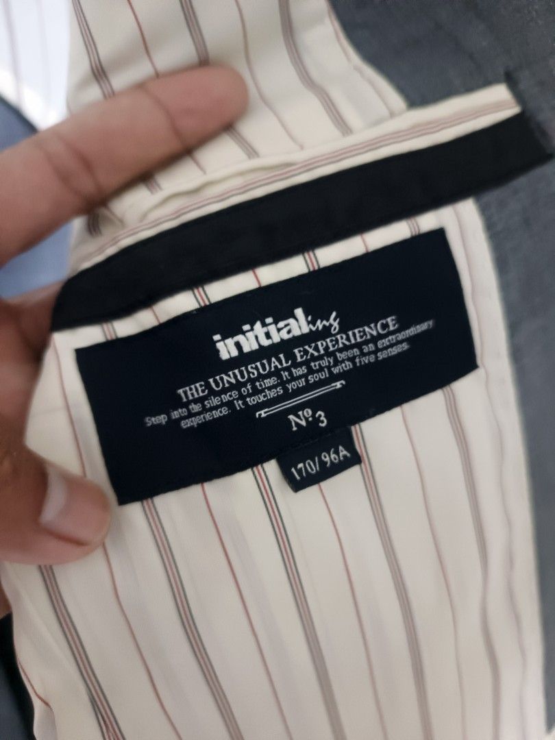 INITIAL (Category: Coats, Jackets and Outerwear) located in Dasmarinas. Submitted by jessputrages (Listing ID 1453035746, Image 3). Description: for sale INITIAL Excellent condition 700 plus shipping pm for more details.