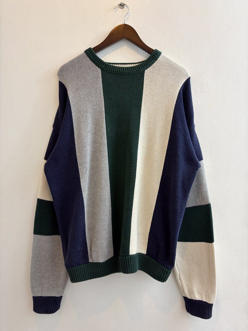 International Concepts Knitted Sweater (Category: Coats, Jackets and Outerwear) located in Paranaque City. Submitted by stfunasherramirez (Listing ID 1452993769, Image 1). Description: Size: L on tag fit up to XL Dimes: L28 W25 Condition: 9.5/10 Color rate: 9.5/10 - excellent fabric - excellent condition - comfy fabric - knitted sweater.