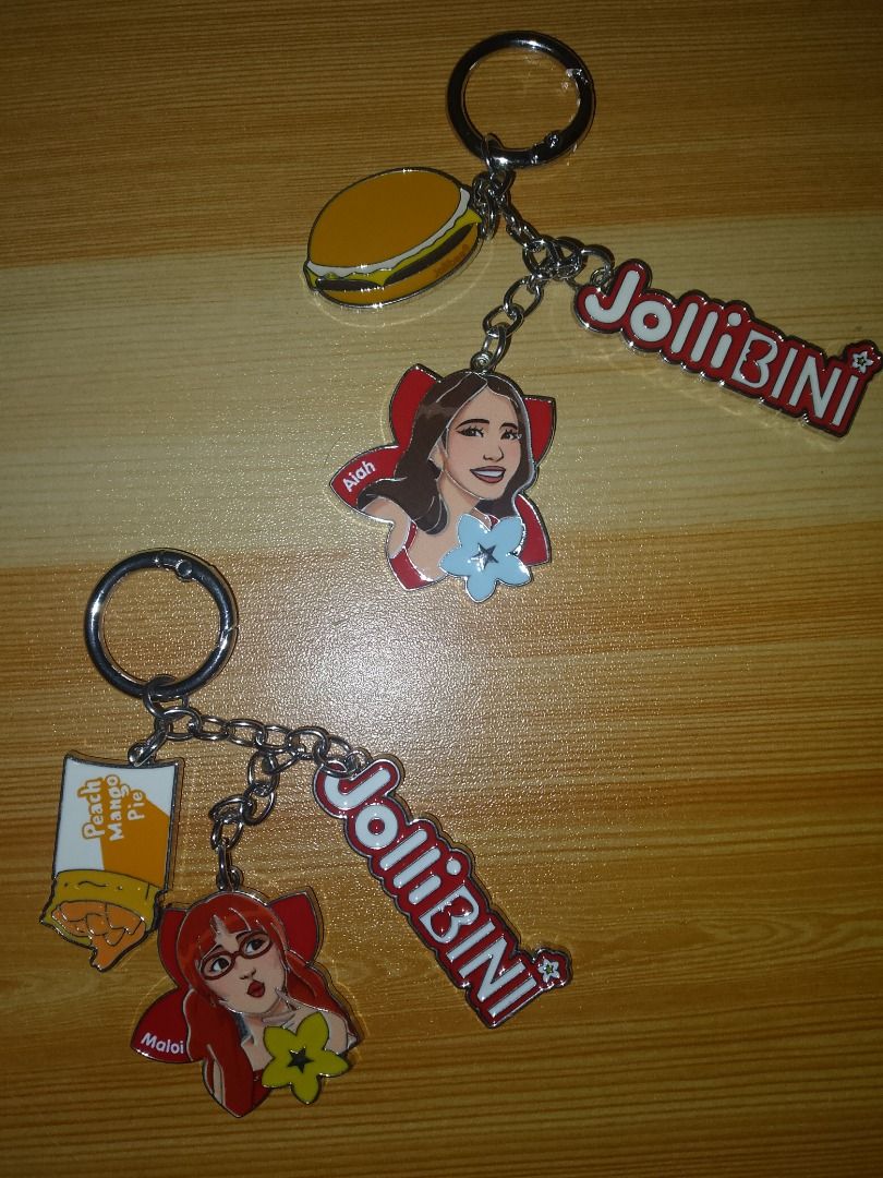 Jollibee x Bini (Category: Designer & Blind Box Toys) located in Manila. Submitted by lysanderdanielbernar_1179 (Listing ID 1453035827, Image 1). Description: Aiahm Burger Peach Maloi Pie 170 each.