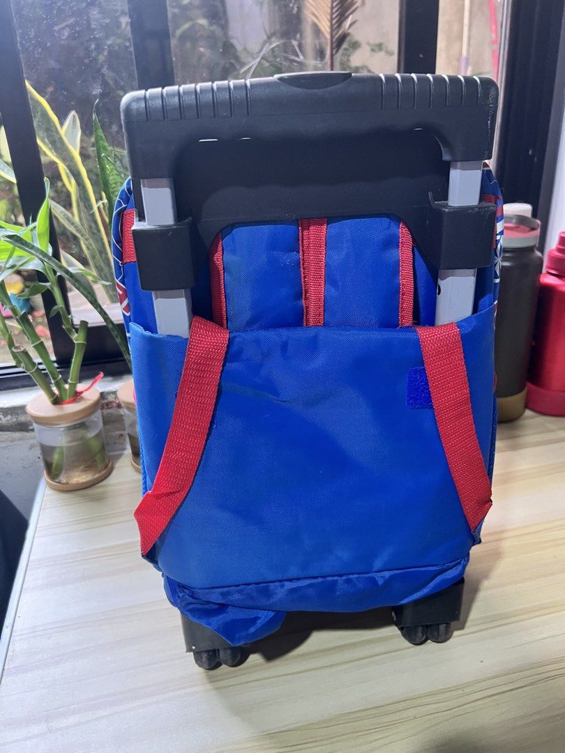 Kids Marvel Avengers Trolley Backpack (Category: Backpacks) located in Manila. Submitted by crazypenne (Listing ID 1452957873, Image 3). Description: 14 inches height Can do meet up and shipping Loc: South Caloocan near new city hall .