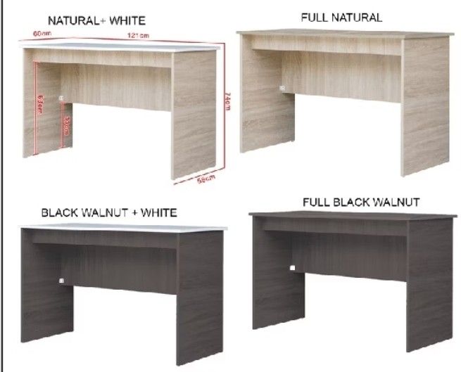 Laminated Work Study Table (Category: Tables & Sets) located in Singapore. Submitted by furnituresalestore (Listing ID 1453025465, Image 2). Description: 121x60x74cm.