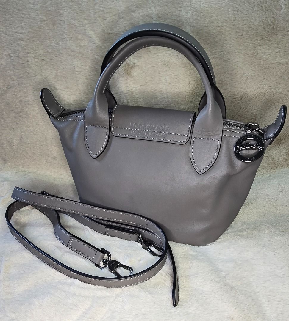 Longchamp Le Pliage Xtra Top Handle Bag XS (Category: Luxury Bags & Wallets) located in La Trinidad. Submitted by rn_ph2021 (Listing ID 1452935164, Image 3). Description: Longchamp Le Pliage Xtra Top Handle Bag XS Turtle Dove Authentic (you can legit check) Once used Comes with dustbag and paperbag COP via LBC Videocall can be done for your peace of mind 😊.