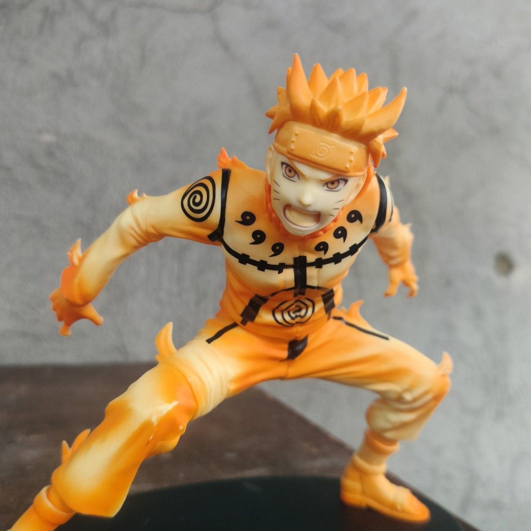 Naruto Sage Mode Action Figure Bandai Spirits (Category: Figurines & Statues) located in Plaridel. Submitted by klayskolektibols (Listing ID 1452965759, Image 2). Description: - Poseable Naruto action figure in Sage Mode - Vibrant orange and yellow colors - Comes with a black display base - Base features Bandai Spirits markings - Ideal addition to any Naruto fan's collection.