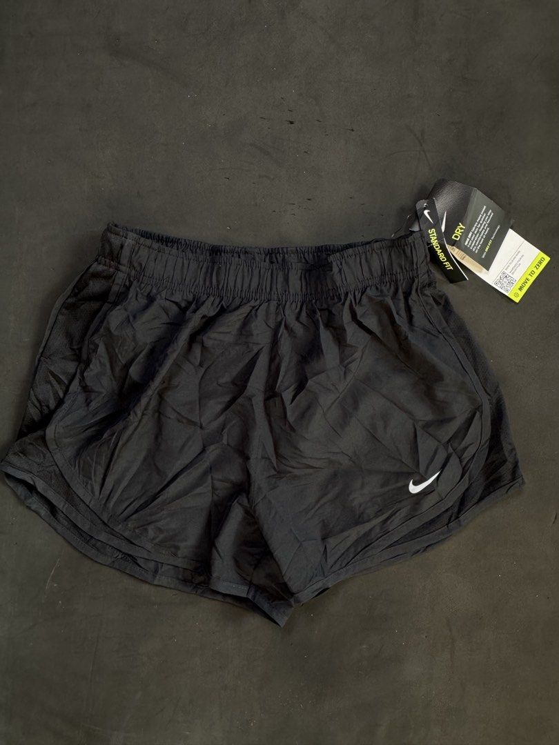 Nike Dri-FIT Running Shorts Black (Category: Activewear) located in Caloocan City. Submitted by ashur-22 (Listing ID 1452922188, Image 1). Description: Waistline 25-34 Length 12.