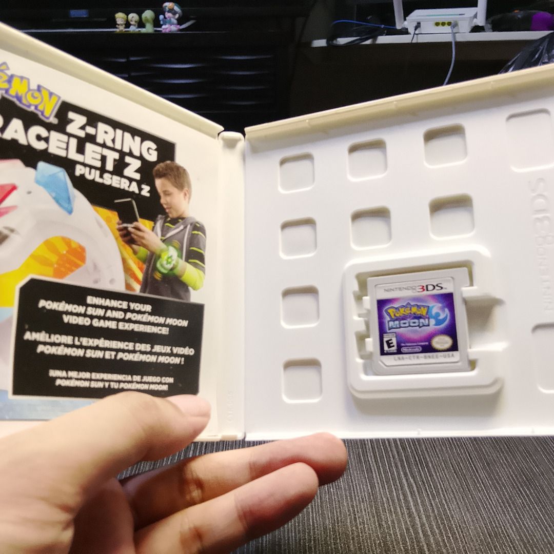 Nintendo 3DS - Pokemon Moon Cartridge (Category: Nintendo) located in Taguig. Submitted by knickersknackers (Listing ID 1453022923, Image 3). Description: RFS: Don't play Pokemon anymore. There is a savefile in the game, you can trade the pokemon if you want or just reset the save file..