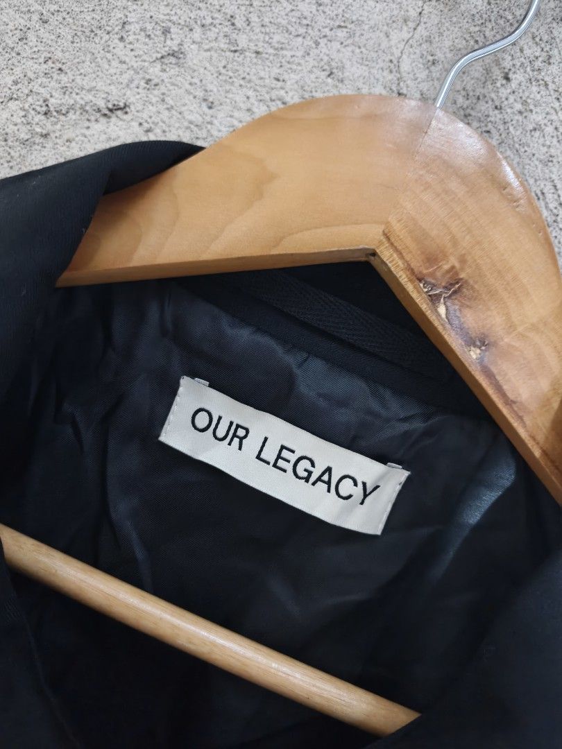 OUR LEGACY MINI JACKET (Category: Coats, Jackets and Outerwear) located in Tacloban City. Submitted by tactripp (Listing ID 1452889921, Image 2). Description: Size 48 W - 23 L - 24 Boxy Fit / Large Excellent Honest issue -scratch cuff left sleeve ( See photo).