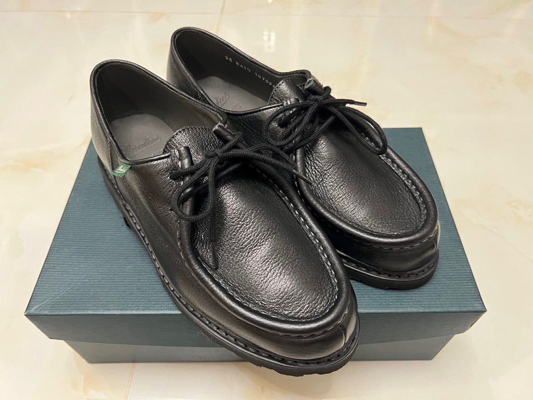 全新Paraboot Michael荔枝皮 （分類：西裝鞋）位於 Hong Kong。 由 everythinguwantsas 提交（商品編號 1452958002，圖片 1）。簡介： 購至官網 全新，齊件 Size EU 41.5，適合42號腳。
