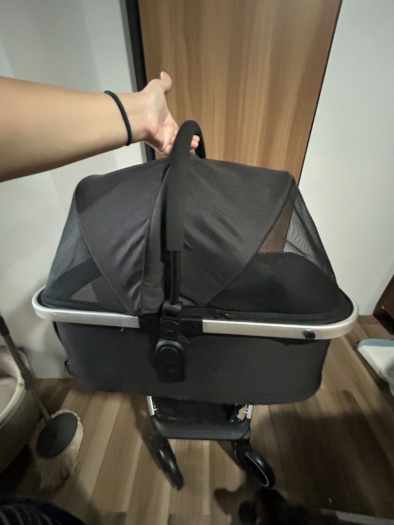 Pet Pals Pram 2-in-1 Pet Stroller Black (Category: Homes & Other Pet Accessories) located in San Juan City. Submitted by achann_ (Listing ID 1452978859, Image 1). Description: - Brand: Pet Pals - Model: Pram 2-in-1 Pet Stroller - Color: Black - Condition: Only used once to try if the dogs would like it. .