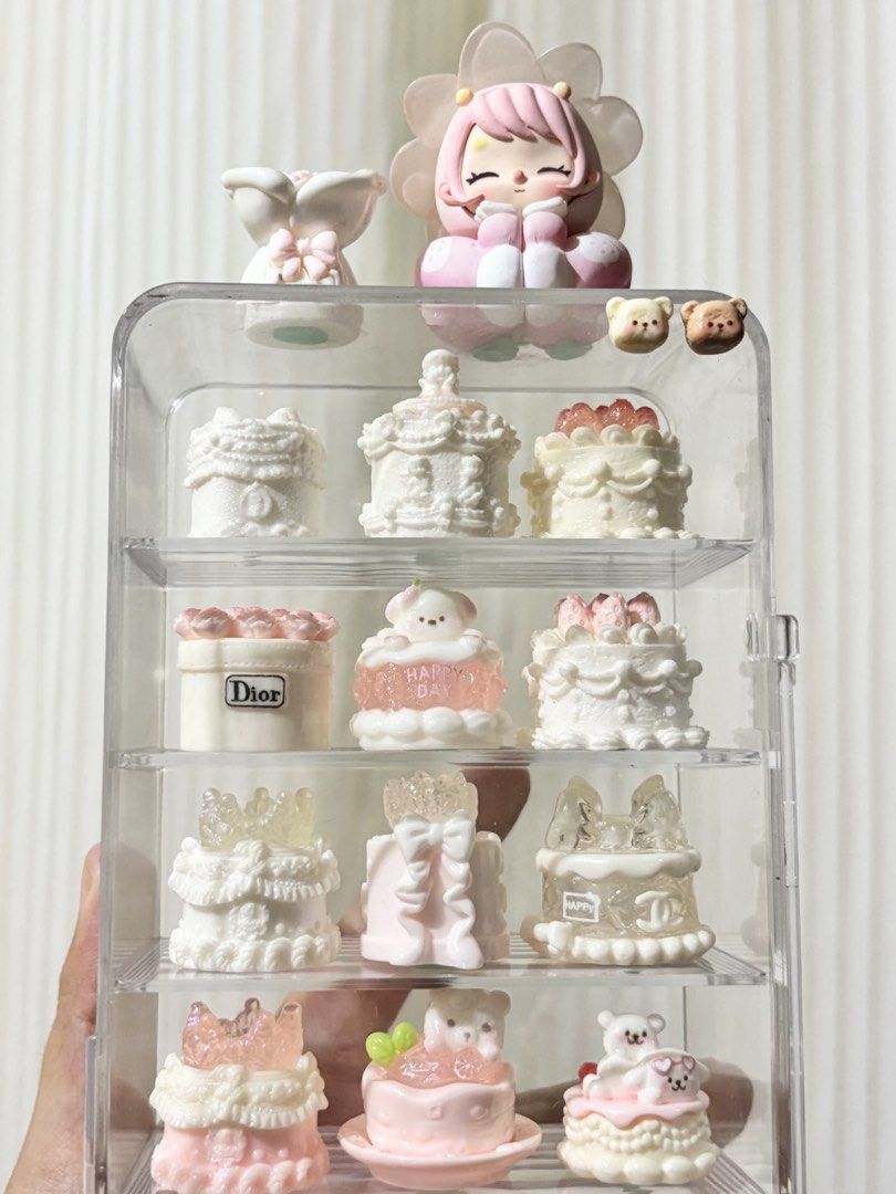Pink Minis Miniature Charm SOLD AS SET ONLY (Category: Charms) located in Quezon City. Submitted by ms.cherrylatte (Listing ID 1453033515, Image 3). Description: Accepting offer not lower than ₱1,250 Inclusions: - Acrylic case - 24 pcs cake minis - Pink Liila figure - White pink bouquet - 2 mini bears - LOTS OF FREEBIES .