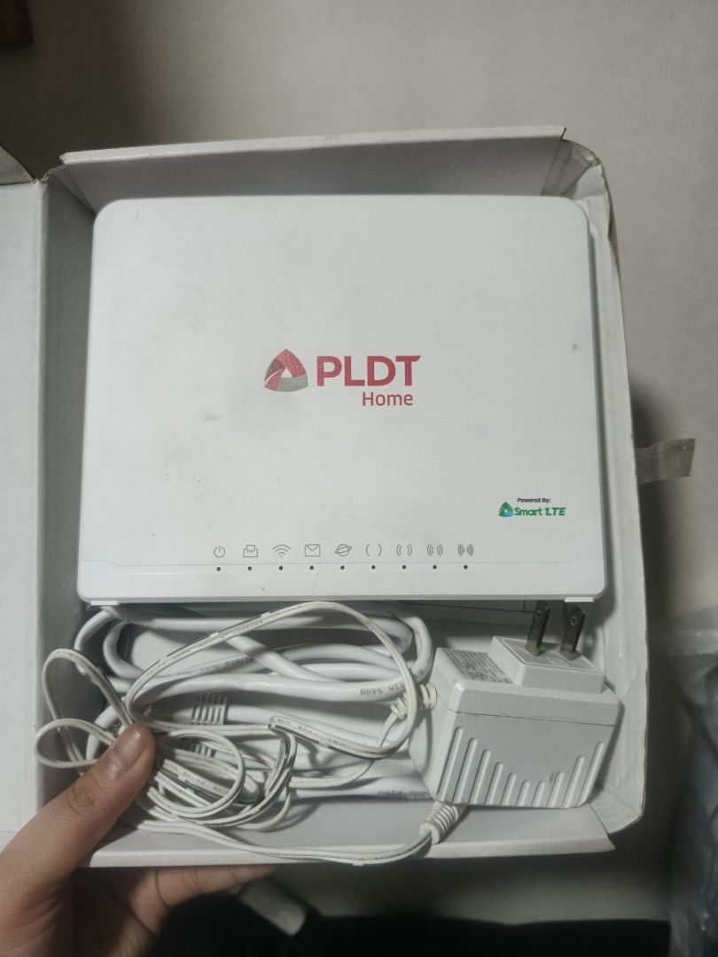 PLDT Home Smart LTE WiFi Modem (Category: Networking) located in Manila. Submitted by hotdealsgreatstuff (Listing ID 1452914845, Image 1). Description: - PLDT Home Smart LTE WiFi modem - Includes power adapter - Fully functional and working well - Ready for immediate use - Solves your internet connection needs.