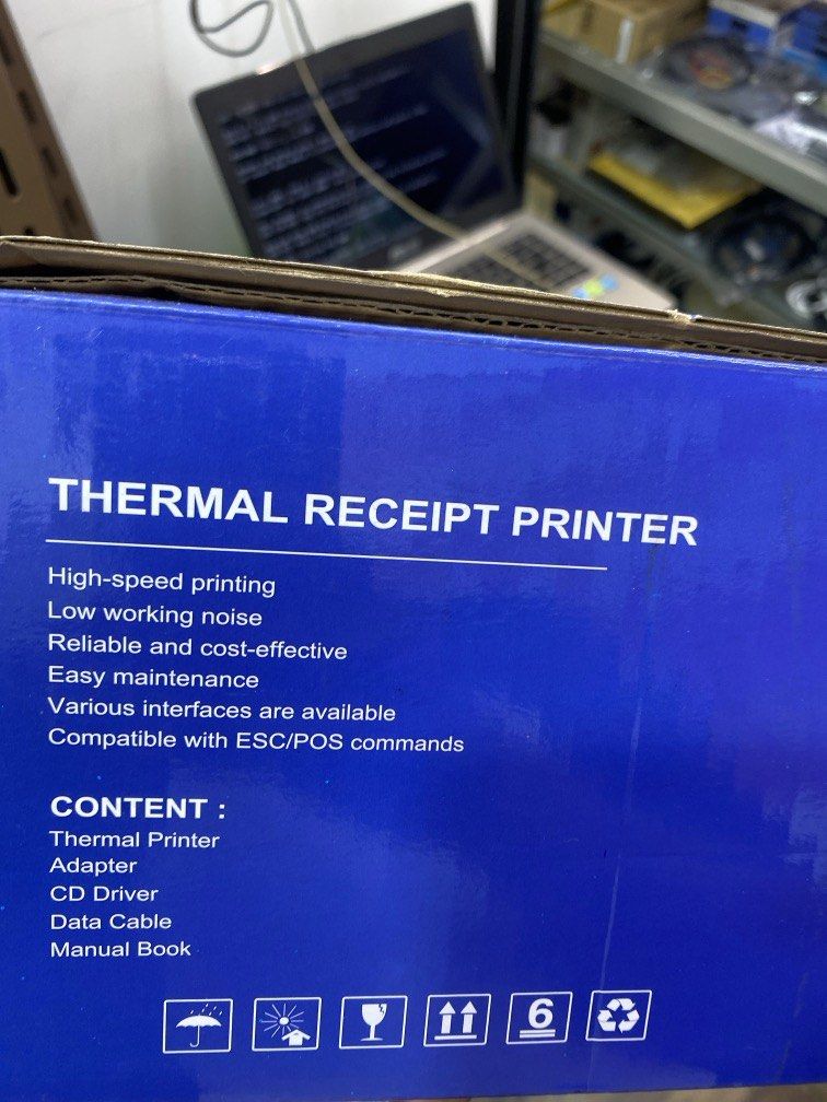 Receipt Printer (Category: Printers, Scanners & Copiers) located in Singapore. Submitted by rztrading (Listing ID 1452935511, Image 2). Description: Both for $100 .