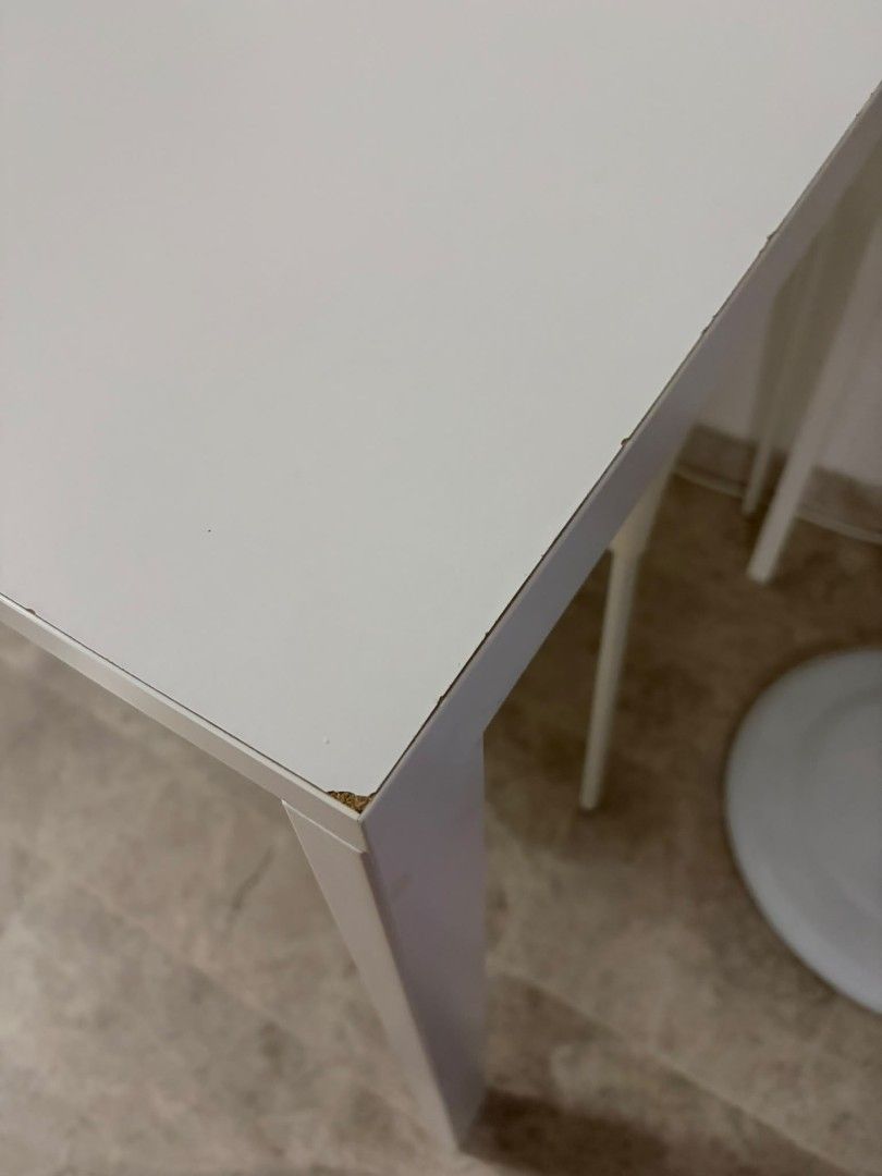 Rectangle dining table from IKEA (Category: Tables & Sets) located in Singapore. Submitted by puredragon_317362 (Listing ID 1452921839, Image 2). Description: we are moving out soon, preferably to collect on 19th August. Negotiable!.