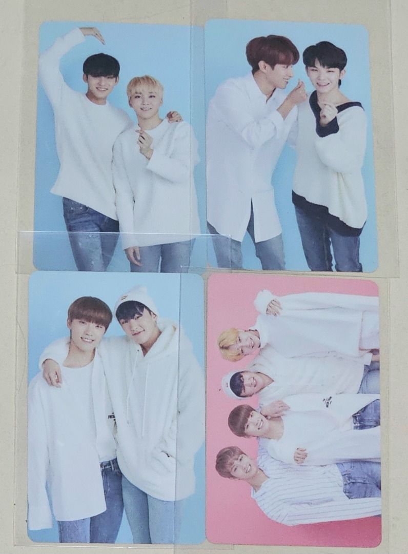 SEVENTEEN - Unit [Photocards / Trading Cards] (Category: K-Wave Merchandise) located in Pasig City. Submitted by fun4re (Listing ID 1452985037, Image 1). Description: WTS / LFB -4pcs Trading Cards [Caratland 2018] (Mingyu & Seungkwan, DK & Woozi, Dino & Hoshi, Performance Unit) Notes: -These are old collections from 2017-2018. They are kept in sleeves but only stored in a box (as I was not a sensitive collector back then). Please refrain from pur
