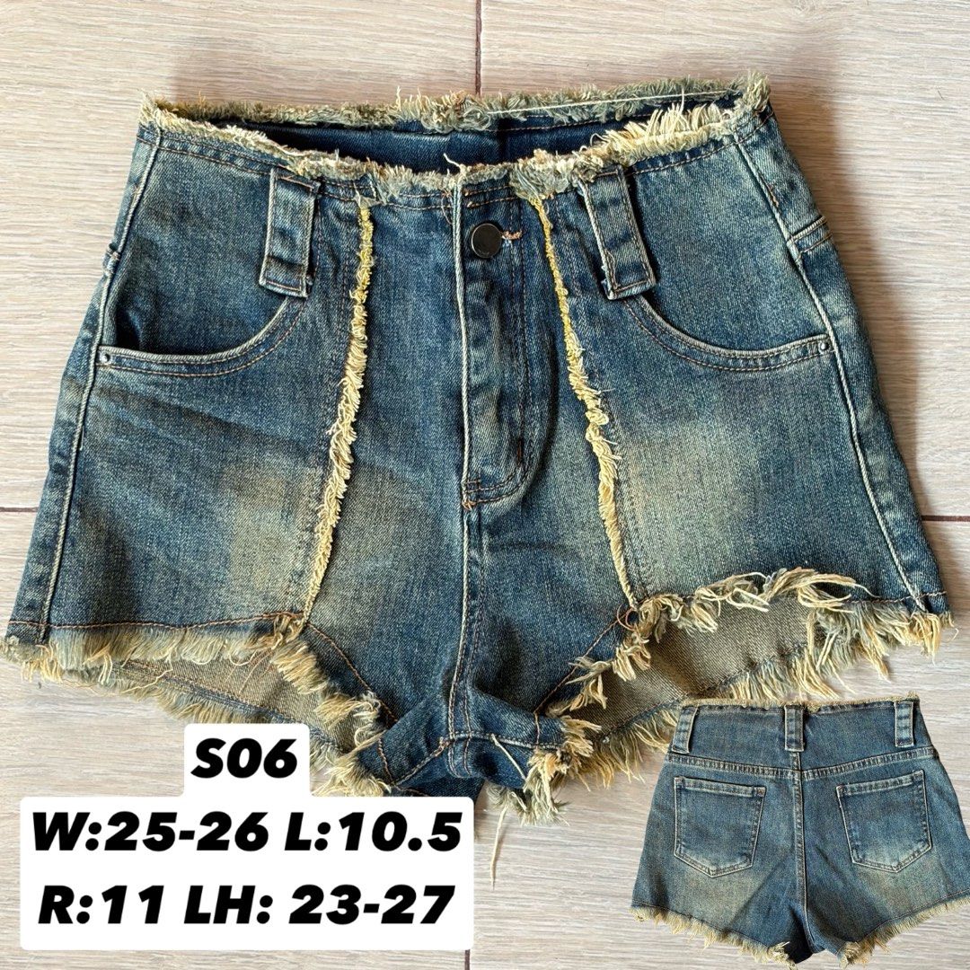 Size 25-26 vintage denim shorts (Category: Shorts) located in Caloocan City. Submitted by coconuts1234 (Listing ID 1452888644, Image 1). Description: Payment: gcash/bank only J&T Express- shipout every Sunday Lalamove every Sunday only 📍North Caloocan.