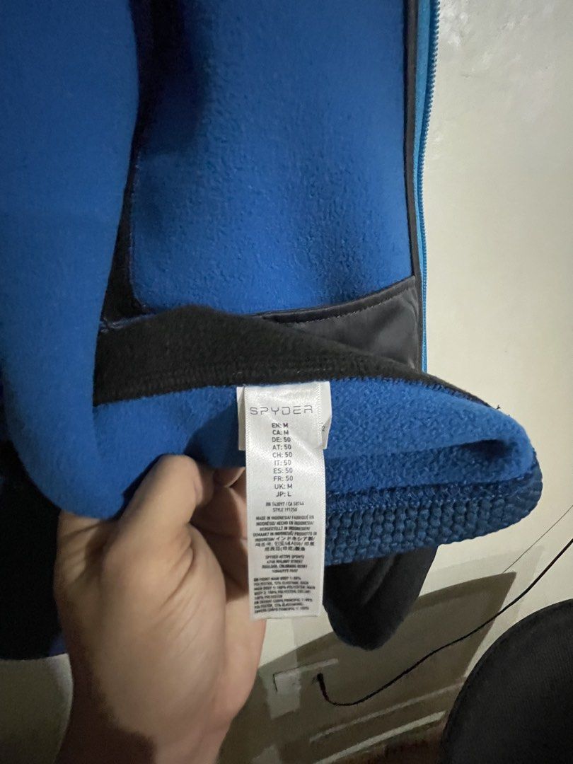 Spyder USA Encore Fleece Jacket (Category: Coats, Jackets and Outerwear) located in Tanauan. Submitted by 9ecko (Listing ID 1453037399, Image 3). Description: Spyder USA Fleece Jacket Motorcycle Jacket Dimes 21x27.5 Brand new with tag.