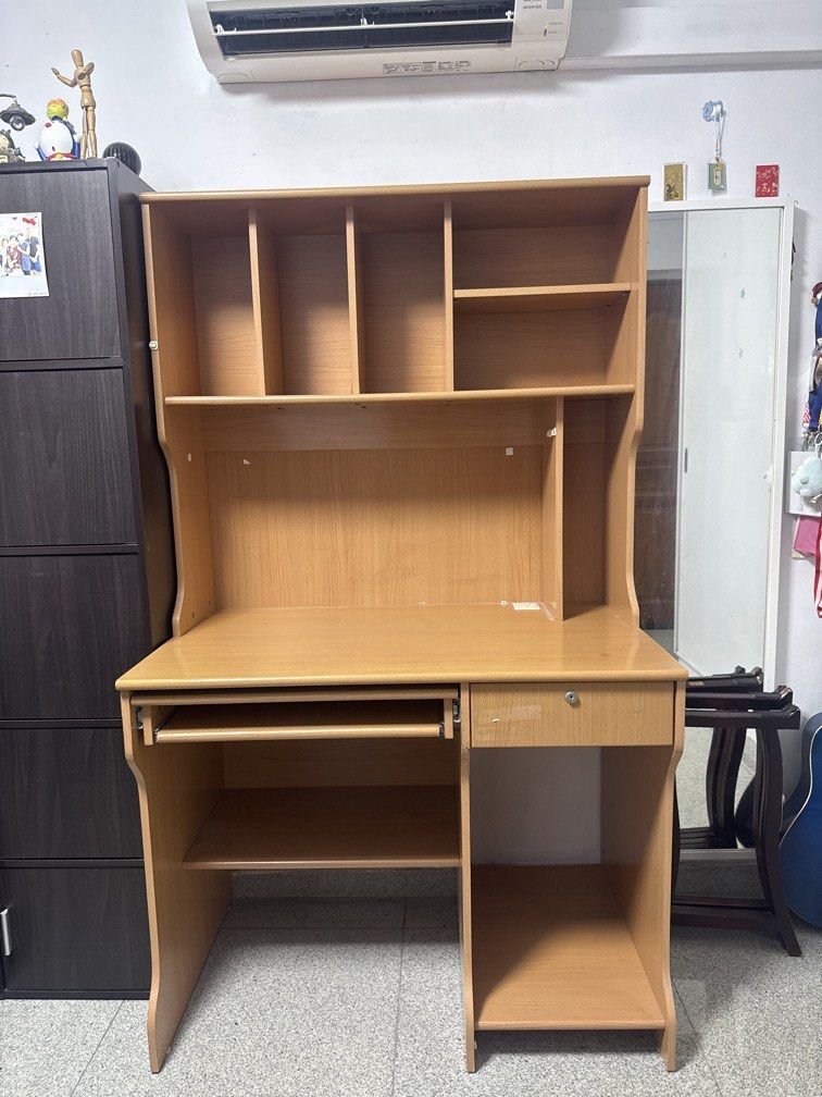 Table study desk (Category: Tables & Sets) located in Singapore. Submitted by shoppinggspree_ (Listing ID 1453024932, Image 1). Description: self collect at 86 whampoa drive by Monday night (3Aug) .