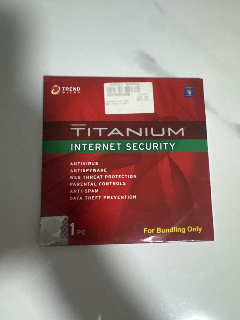 Titanium Internet Security (Category: Cables & Chargers) located in Singapore. Submitted by whyyoulookingatmyname (Listing ID 1452994069, Image 1). Description: Titanium Internet Security for sale market is 55 now selling for 20.