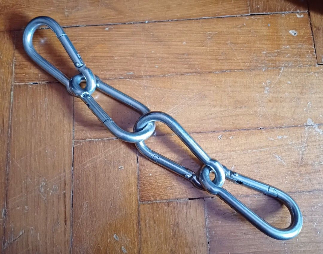 Universal Hooks (Category: Parts & Accessories) located in Singapore. Submitted by 202404141527 (Listing ID 1452908591, Image 1). Description: - Universal Hooks - 8mm stainless steel - Approximate dimensions: 80.3mm (length) x 40.3mm (width). Photo 2 $3 per piece All 4 pcs for $10 Meeting points: 1) Marine parade MRT exit 2 2) I12 shopping mall taxi waiting area 3) Euno MRT (9 to 11am) 4) 255 East coast rd, Esso patrol station 5) Bus stop @ Holy 