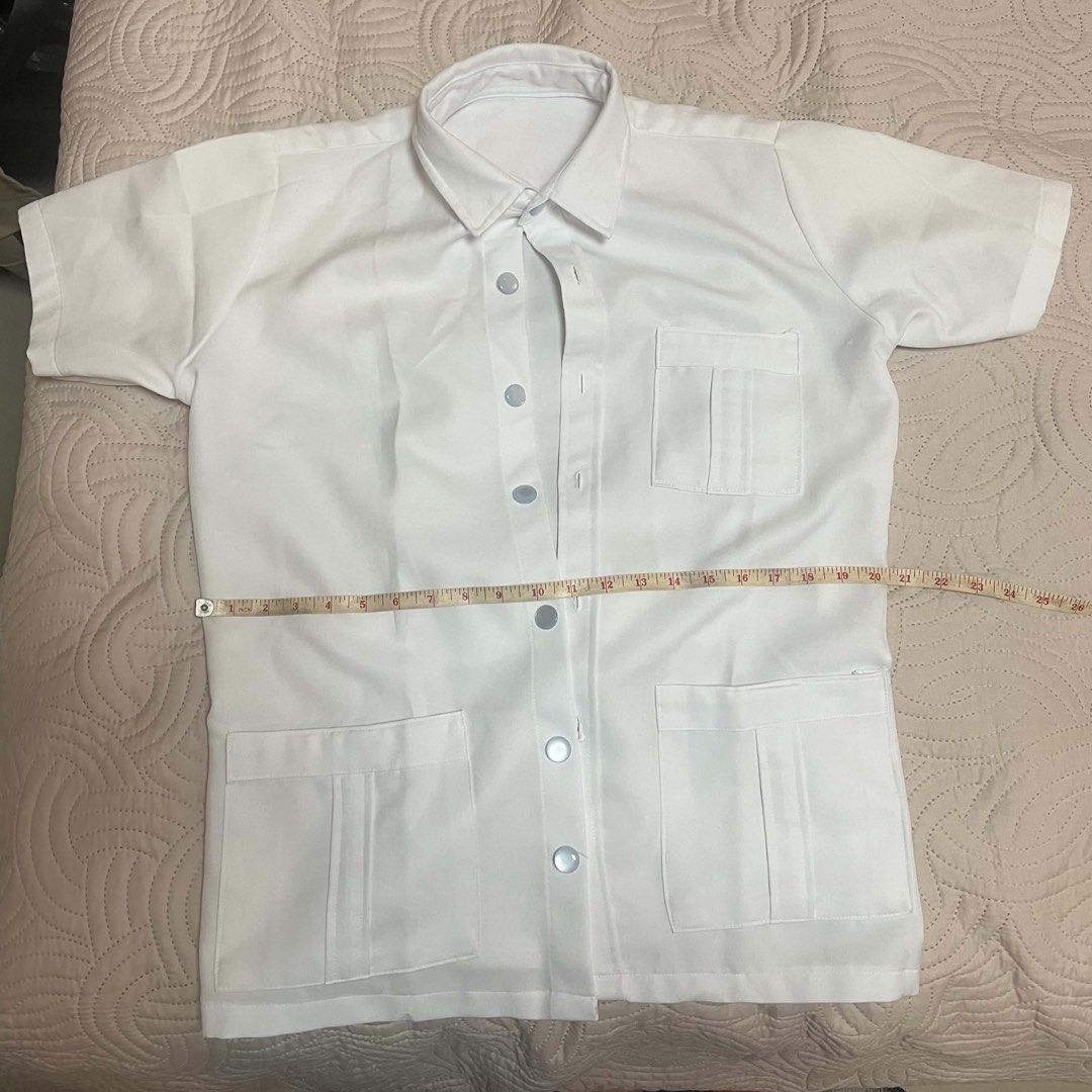UST Medicine - Type A (Category: Sets & Coordinates) located in Manila. Submitted by tulipsrosies (Listing ID 1453015398, Image 2). Description: - FMS Type A (5 sets available) - Original Price: 1.6k - Used for 1 year only - Reason for selling: Dropped from Medschool - Can book fitting in Dapitan .