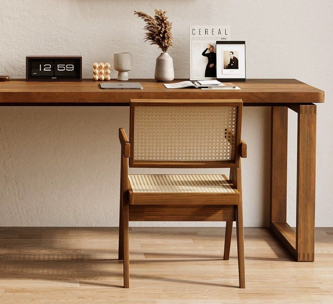 VIVA Solid Wood Study Table (Category: Tables & Sets) located in Singapore. Submitted by rosellajom79719 (Listing ID 1452903984, Image 1). Description: VIVA Solid Wood Study Table S$379 ## Product Description MODEL : VIVA Solid Wood Study Table ## Dimensions (cm) & Pricing 120L x 50W x 75H – S$379 120L x 60W x 75H – S$399 140L x 50W x 75H – S$409 140L x 60W x 75H – S$439 160L x 50W x 75H – S$469 160L x 60W x 75H – S$479 180L x 50W x 75H – S$499 1