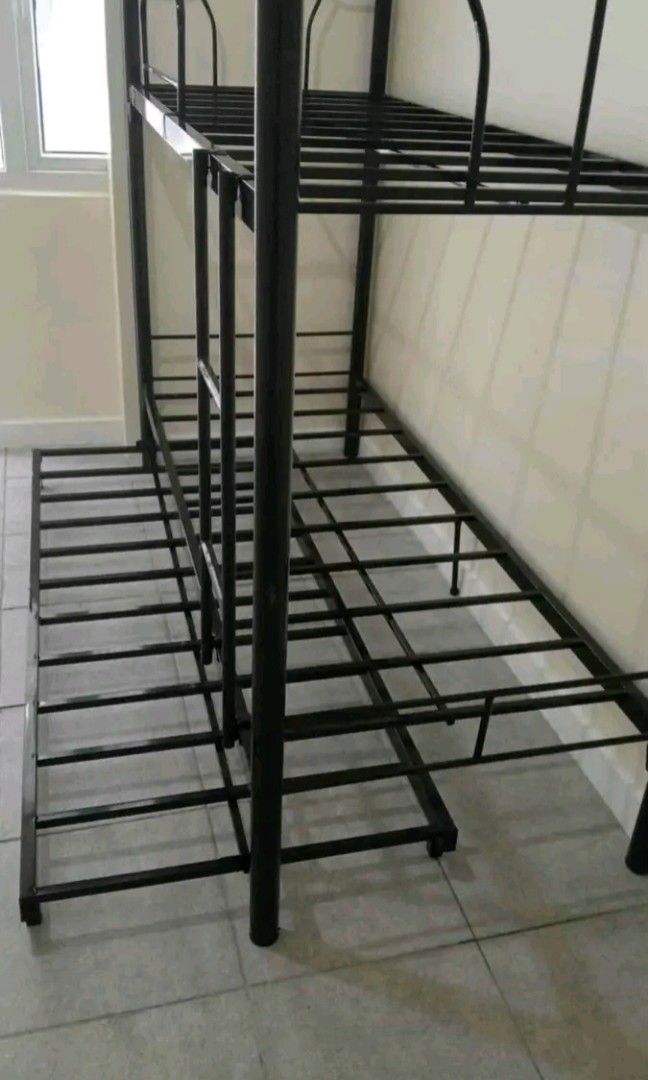 WARE HOUSE DOUBLE DECK & STELL BED FRAME & SPLIT TYPE GOD QUALITY HEAVY DUTY (Category: Bed Frames & Mattresses) located in Manila. Submitted by rabanganne22801 (Listing ID 1453046315, Image 2). Description: 📢♥️💯BAGSAK PRESYO💯♥️📢 ✅️♥️💯DIRECT SUPPLIER♥️✅️ Heavy duty Cash on delivery Free assemble Free delivery ( around metro manila) Direct from bodega Mas mura ,mas sulit at mas matibay All size available Pm for more information Thank you AVAI
