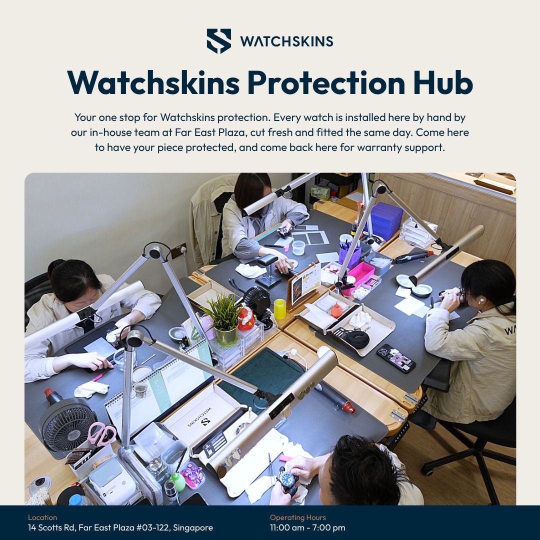 Watchskins Rolex Daytona Platona Protection Film | 126506 | 3M TPU Ultra Clear | 99.9% Edge-to-Edge | Laser-Cut Singapore (Category: Watches) located in Singapore. Submitted by watchskinssg (Listing ID 1410618404, Image 3). Description: 3M TPU watch protection film for the Rolex Daytona Platona 126506. Laser-cut in Singapore. 99.9% edge-to-edge coverage. The film is there. The watch looks like it isn't. Why Watchskins: ✦ 3M Premium TPU Film ✦ 99.