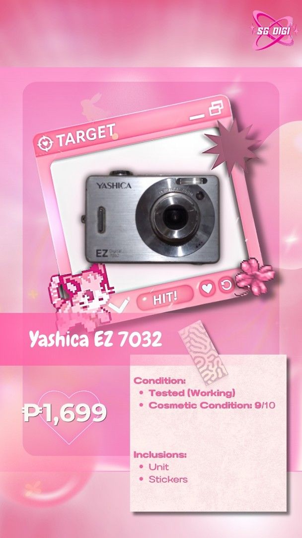 Yashica EZ 7032 Digital Camera (Category: Cameras) located in Tayabas. Submitted by digi.syd23 (Listing ID 1452983666, Image 1). Description: .