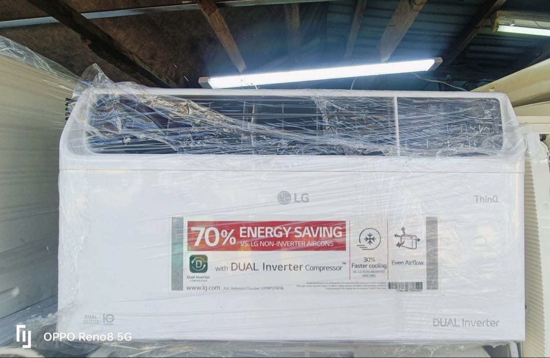 1HP LG DUAL FULLY INVERTER (Category: Air Conditioning and Heating) located in Manila. Submitted by maicahali305491 (Listing ID 1447670122, Image 1). Description: For sale 1HP LG DUAL FULLY INVERTER NO ISSUE OF REPAIR GOOD CONDITION CONDO PULL OUT FREE DELIVER CASH ON DELIVERY PM ME PO.