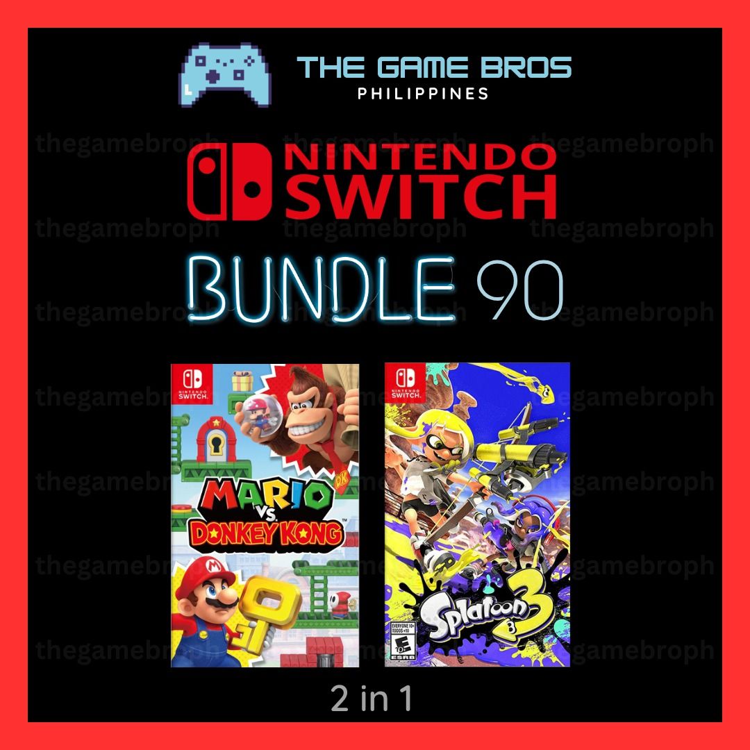 2in 1: Mario vs. Donkey Kong + Splatoon 3 (Category: Nintendo) located in Manila. Submitted by thegamebroph (Listing ID 1447512200, Image 1). Description: 🔥 FEATURES 🔥 ✅ 100% SAFE and LEGAL games bought from Nintendo eShop ✅ ✅ 100% STABLE and RELIABLE !!! ✅ ✅ Not require to MODIFY your console ✅ ✅ Warranty provided✅ ✅ Instant Delivery*✅ ✅ Simple & Details Installation Guide Provided✅ ✅ 99% of all games available on Nintendo eShop✅ https://www.n