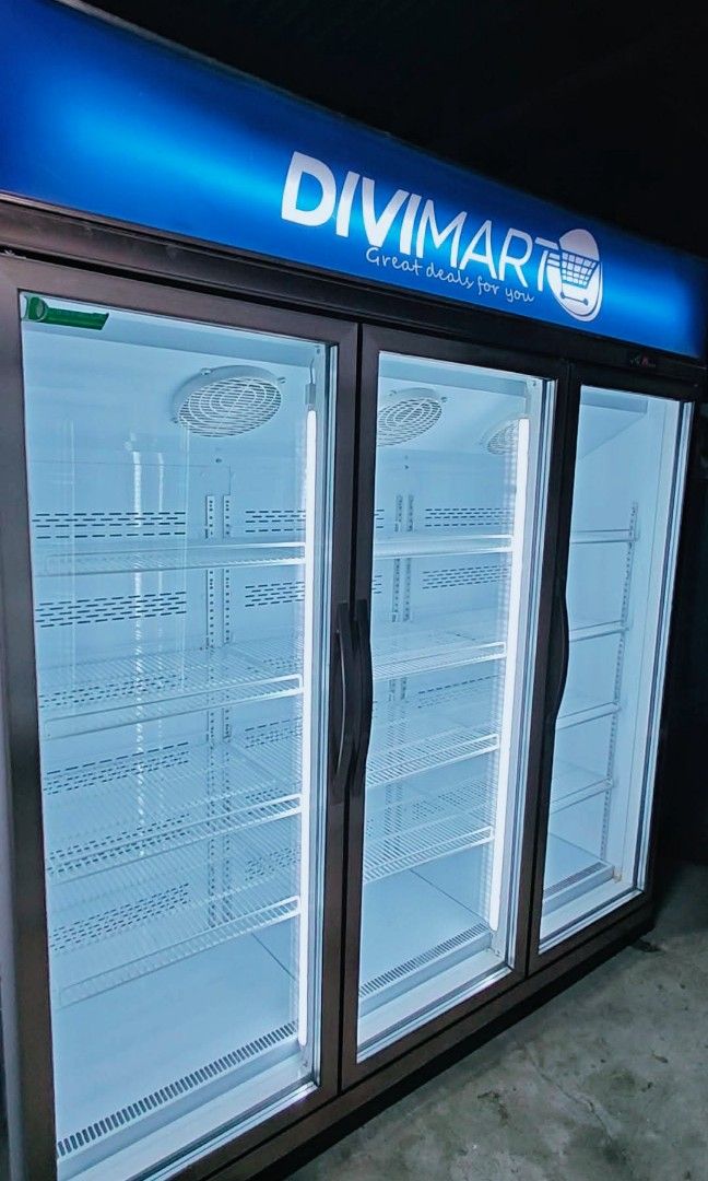 3 door glass freezer (Category: Refrigerators and Freezers) located in Manila. Submitted by manaloreia83978 (Listing ID 1447585525, Image 2). Description: 3 door glass freezer second hand good condition ready to used test to sawa for pick up only... open for viewing anytime.