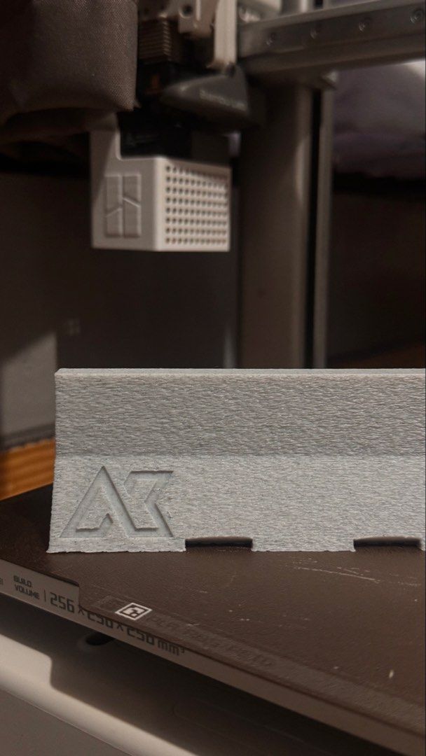 3D Printed Jersey Barrier for Fingerboard (Category: Hoodies) located in Manila. Submitted by ashantikeyt (Listing ID 1447596982, Image 3). Description: - Fingerboard Jersey Barrier - 3D Printed - Smooth Concrete-like Texture - 190 grams INCLUSIONS: - sticker - foam (for stability).