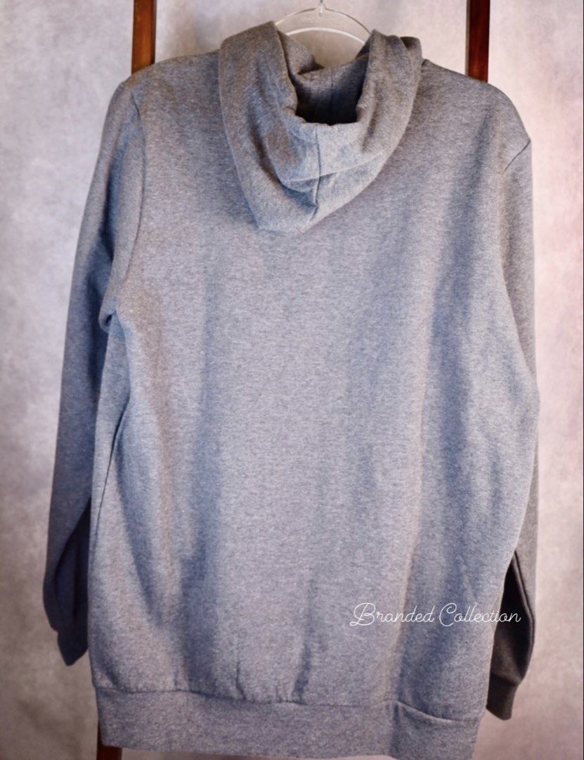 Adidas Grey Hoodie Sweatshirt (Category: Coats, Jackets and Outerwear) located in Manila. Submitted by usbrandedcollections (Listing ID 1447473737, Image 3). Description: Adidas SKU: CLT-ADS-0011 SKU: CLT-ADS-0012 Essentials Fleece Hoodie in Medium Grey Heather. Regular Fit. Drawcord adjustable hood. 70% cotton, 30% polyester. Ribbed cuffs and hem. Size: M & L 🚢 Sea Cargo It takes 3-4 mos for those who are willing to wait only. ✈️ Air Cargo take