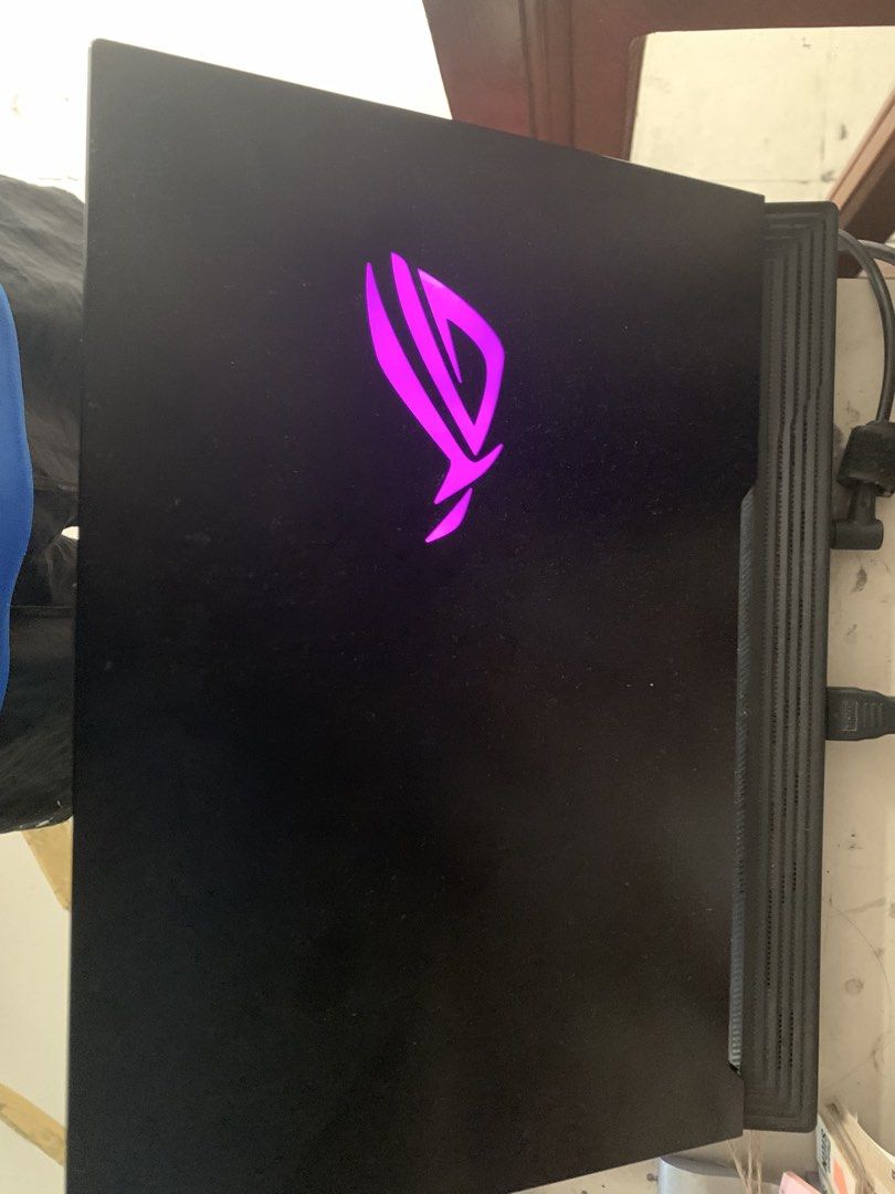 ASUS ROG Gaming Laptop (Broken Screen) (Category: Laptops & Notebooks) located in Makati City. Submitted by ralphjp (Listing ID 1447477511, Image 1). Description: - ASUS ROG Gaming Laptop Broken Screen -G531GV Model -RTX 2060 16GB Ram 500gb ssd samsung 1TB HDD - Vibrant RGB keyboard with customizable lighting effects - Excellent performance for gaming and demanding tasks - Borken Screen Used with external monitor Minor dust from normal use, still