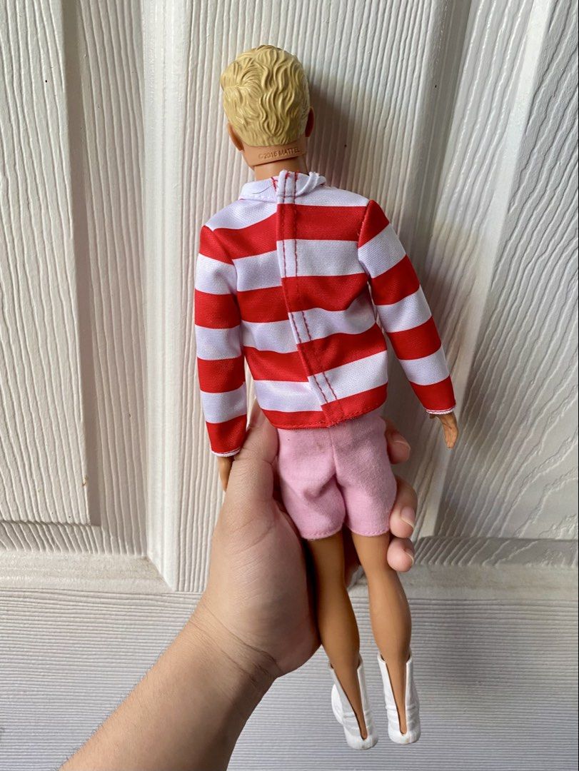 Barbie Stylish Ken Doll (Category: Kids Toys) located in Paranaque City. Submitted by mythingsmatterph (Listing ID 1447649332, Image 3). Description: Fashionista doll with minor colored pen mark on face (can be removed; Google is our friend 🥰).