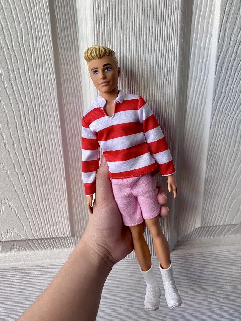 Barbie Stylish Ken Doll (Category: Kids Toys) located in Paranaque City. Submitted by mythingsmatterph (Listing ID 1447649332, Image 2). Description: Fashionista doll with minor colored pen mark on face (can be removed; Google is our friend 🥰).