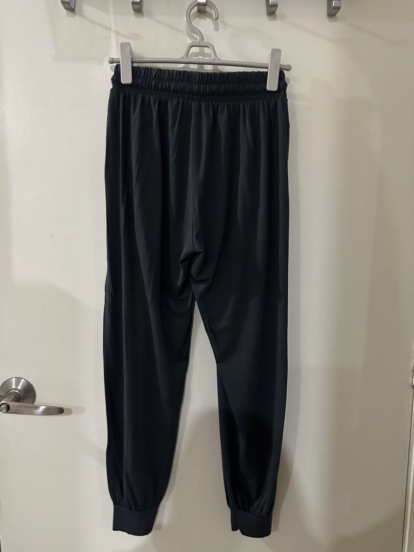 Black Jogger Pants with Drawstring Waist (Category: Other Bottoms) located in Manila. Submitted by bellevd (Listing ID 1447549162, Image 2). Description: - Black jogger pants - Elastic waistband with drawstring - Cuffed ankles - Two side pockets - Comfortable for lounging or workouts - Simple and versatile design.