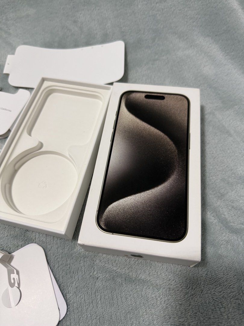 BOX ONLY iPhone 15 Pro (Category: iPhone 15 Series) located in Imus. Submitted by oliviascents (Listing ID 1447614168, Image 3). Description: Box only Rfs: na-trade na yung phone.