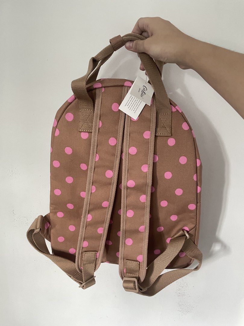 Brand new Cath Kidston polkadot backpack (Category: Backpacks) located in Quezon City. Submitted by endoffday (Listing ID 1447597254, Image 2). Description: RFS: extra bag.