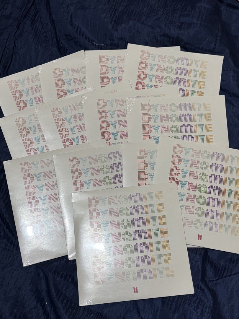 BTS Dynamite Cassette Tapes and Vinyl (Category: CDs & DVDs) located in Mandaue City. Submitted by bubbiese (Listing ID 1447477891, Image 1). Description: - Brand New & Sealed BTS Dynamite Cassette Tapes & CDs - Authentic, still in original plastic wrap - Limited Edition - a must-have for any BTS fan's collection - Ideal for collectors seeking rare merchandise - DM me if you have any questions! Vinyl - 550 Cassette - 450 Set - 900.