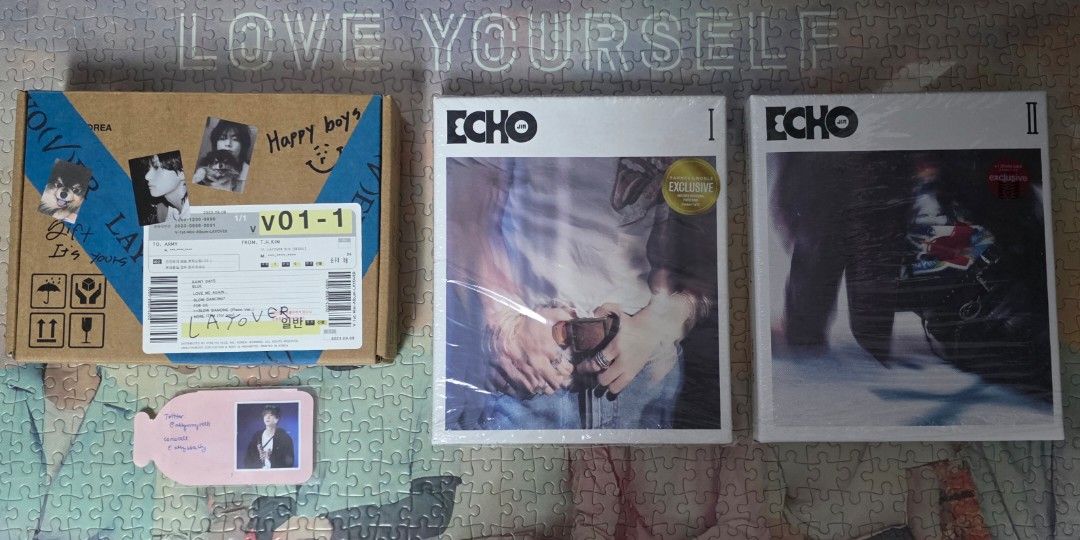 BTS Unsealed Album: Layover, Echo (Category: CDs & DVDs) located in Manila. Submitted by abbybbabby (Listing ID 1447510724, Image 1). Description: wts lfb bts ph Unsealed Album (NO photocard): ✅️ Layover - Blue ✅️ Echo Ver. I (Barnes & Noble) ✅️ Echo Ver. II (Target Exclusive) 🏷️ Php300 each 💜 on-hand & good condition 💜 price inclusive of PF 💸 mop: bdo/gcash/maribank 🚚 mod: sdd/ggx/lbc-cop 📍 location: manila.