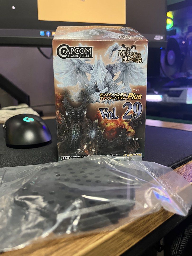 Hirabami - Capcom Monster Hunter Figure Builder Vol. 29 (Category: Figurines & Statues) located in Quezon City. Submitted by unnamedpotato23 (Listing ID 1447564761, Image 2). Description: Capcom Monster Hunter Figure Builder Plus Vol. 29 - Figure is brand new and sealed in plastic - Comes with extra display base Can do shipping via lbc/lalamove QC Area Add for Shipping Meetups QC Area.