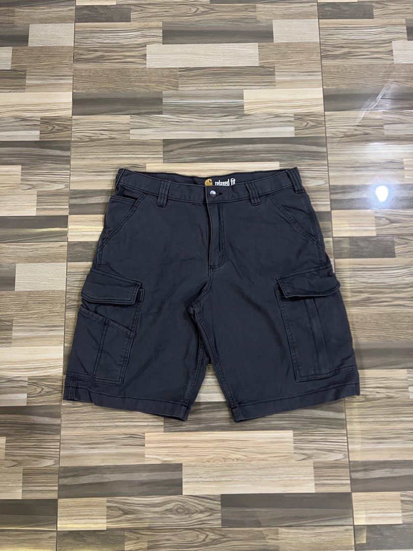 Carhartt multi pocket shorts (Category: Shorts) located in Iba. Submitted by saploot (Listing ID 1447622756, Image 2). Description: Excellent condition No issue 33-34 waistline 20 length .