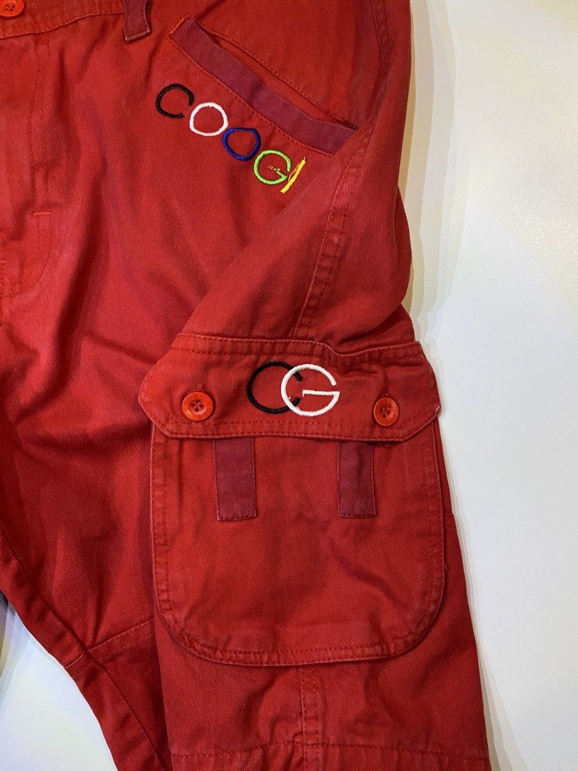 COOGI cargo short (Category: Shorts) located in Iloilo. Submitted by joren_ian (Listing ID 1447542526, Image 3). Description: Vintage Coogi cargo Shorts Size:36 Dimes (Length×Waist):23x36 ₱1000 Condition:like new Issue:none.