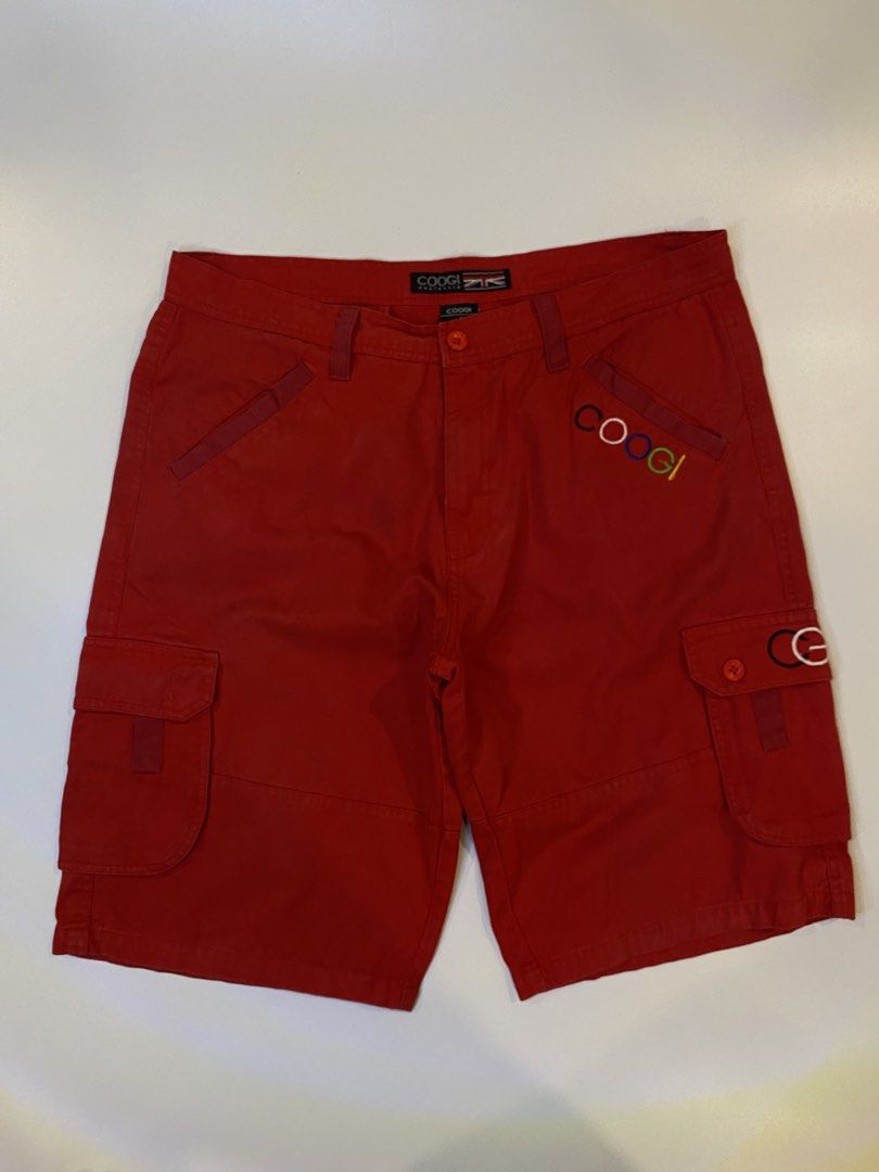 COOGI cargo short (Category: Shorts) located in Iloilo. Submitted by joren_ian (Listing ID 1447542526, Image 1). Description: Vintage Coogi cargo Shorts Size:36 Dimes (Length×Waist):23x36 ₱1000 Condition:like new Issue:none.