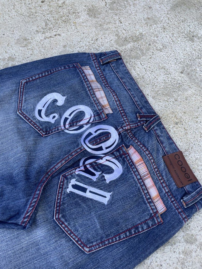 COOGI EMBROIDERED PANTS (Category: Jeans) located in Batac City. Submitted by owathrift.com (Listing ID 1447580872, Image 3). Description: COOGI PANTS waist 38 length 42 leghole 10.5 altered.